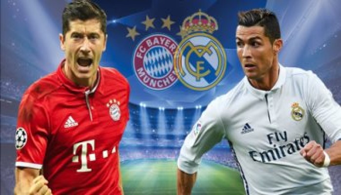 التشكيل الرسمى لمباراة ريال مدريد وبايرن ميونخ فى دورى أبطال أوروبا