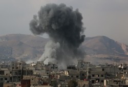 وكالة أنباء النظام: دوي انفجارات في ريفي حماة وحلب