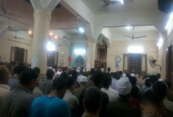 أهالي أبو حماد يُشيعون جنازة عبد ربه حسن شهيد سجون الانقلاب