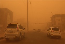 مصرع 11 شخصا في عاصفة رملية بالهند