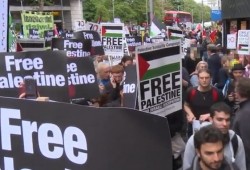 مسيرة مناهضة للاحتلال في ذكرى النكبة بلندن