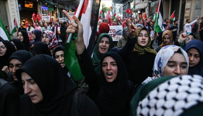 آلاف الأتراك ينتفضون ضد نقل السفارة الأمريكية للقدس