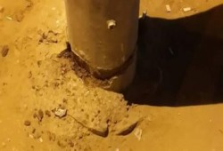 عمود إنارة يهدد حياة المواطنين بالسنطة فى الغربية