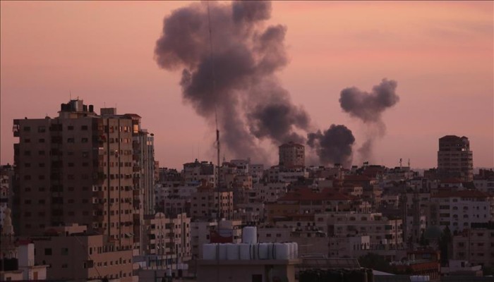جيش الاحتلال يقصف موقعا في قطاع غزة