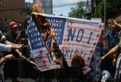 تظاهرات فى الهند والفلبين وباكستان احتجاجا على مجازر الاحتلال بغزة