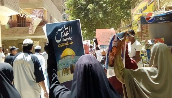 ثوار فيصل بالجيزة يدشنون مظاهرات “مع الأقصى والأسرى”