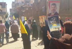 ثوار قرية الرئيس مرسي بالشرقية مع “الأقصى والأسرى”