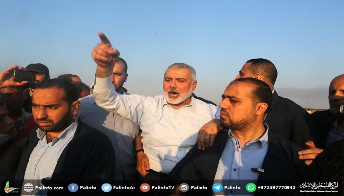 هنية يدعو لرفع "القبضة الأمنية" عن أهالي الضفة الغربية