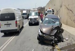 وفاة 5 أشخاصوإصابة 17 بحادثين مختلفين