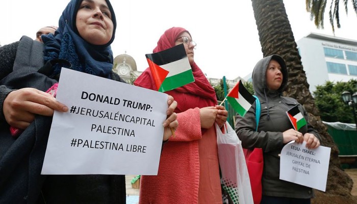 مظاهرة حاشدة في امستردام دعمًا للقدس