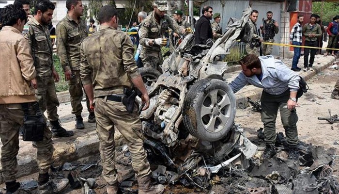مقتل مدنيين اثنين بانفجار سيارة مفخخة في إدلب السورية