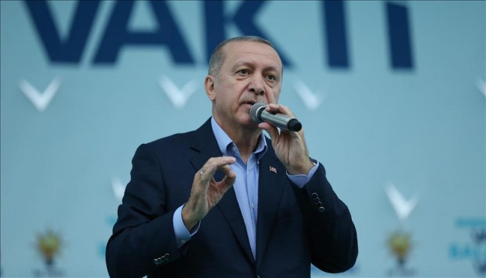 أردوغان: انتخابات 24 يونيو ستطوي سياسة الحقبة القديمة