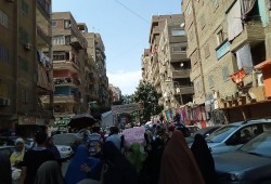 ثوار إمبابة يخرجون في مظاهرة في بداية أسبوع "لا شرعية لغاصب"