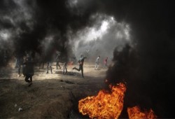 موجة حرائق تطلقها الطائرات الورقية الحارقة في مستوطنات محيط غزة