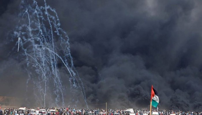 4 شهداء و618 إصابة بـ"مليونية القدس" شرق القطاع