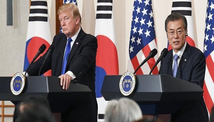 رئيس كوريا الجنوبية: قمة "ترامب- كيم" ستكتب تاريخا جديدا للسلام