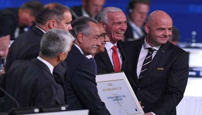 الملف الأمريكي المشترك يفوز بتنظيم مونديال 2026 على حساب ملف المغرب