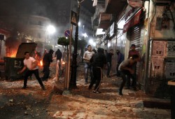 مواجهات عنيفة وتوقعات بهدم منزل "قبها" جنوب جنبن