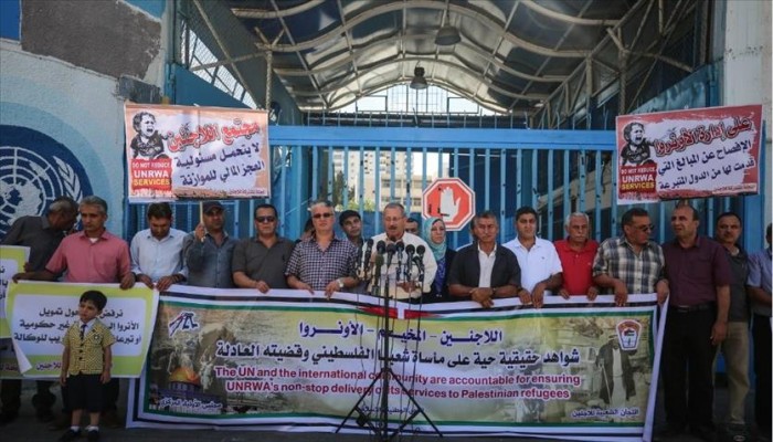 "لجنة شعبية" بغزة تطالب "أونروا" بعدم المساس بالخدمات المقدّمة للاجئين