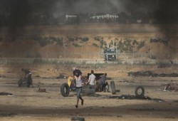 "الصحة الفلسطينية": استشهاد شاب فلسطيني شرقي غزة