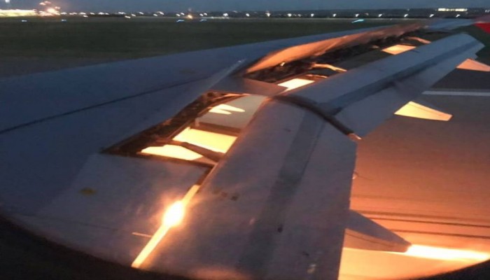 المنتخب السعودي ينجو من كارثة جوية