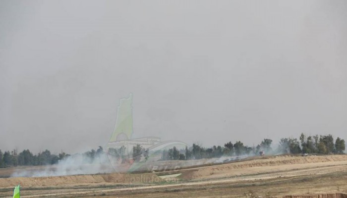 حريق شرق "ناحل عوز" بفعل بالونات حارقة