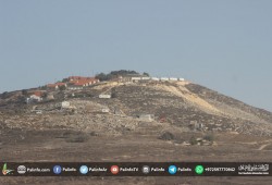 ضابط صهيوني يستولي على أراض فلسطينية ويقيم عليها بؤرة استيطانية