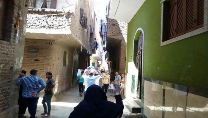 مسيرة بأوسيم بالجيزة تهتف ضد حصانات العسكر