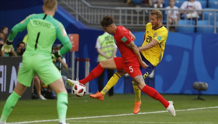 مدرب إنجلترا: نحن محظوظون بالتأهل لنصف نهائي المونديال