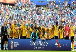 بلجيكا تكرر تفوقها على إنجلترا وتحصد أول ميدالية في تاريخها بالمونديال