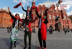 مشجعو كأس العالم أنفقوا 1.5 مليار دولار في روسيا
