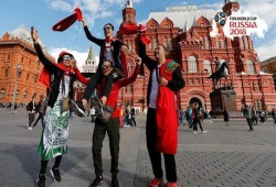 مشجعو كأس العالم أنفقوا 1.5 مليار دولار في روسيا