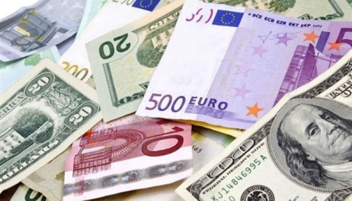انخفاض أسعار صرف العملات الأجنبية بنهاية تعاملات اليوم