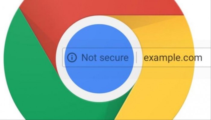 غوغل كروم يحذر من مواقع الويب غير الآمنة‬