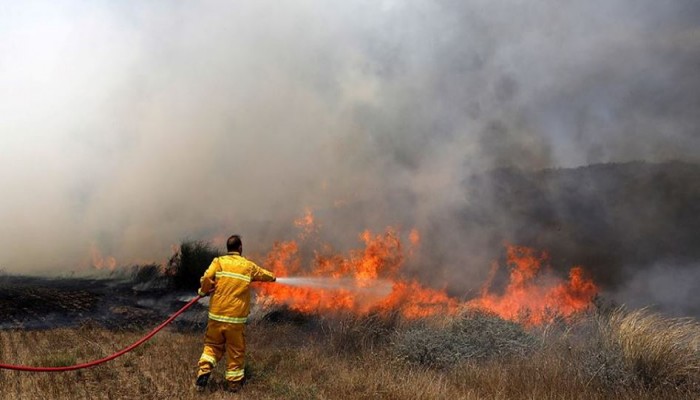 13 حريقًا في مستوطنات "غلاف غزة" بسبب بالونات العودة