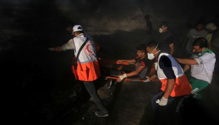 شهيد و220 إصابة في جمعة "الوفاء لشهداء القدس" بغزة