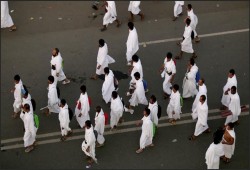 اكتمال وصول الحجاج إلى "منى" لقضاء يوم التروية