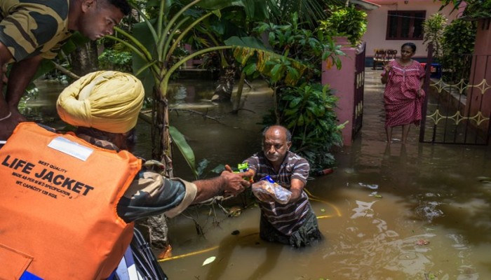 الهند ترفض مساعدة مالية إماراتية لمنكوبي فيضانات كيرالا