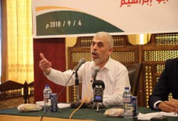 السنوار: مصمّمون على كسر الحصار ولا اتفاقات سياسية مع الاحتلال