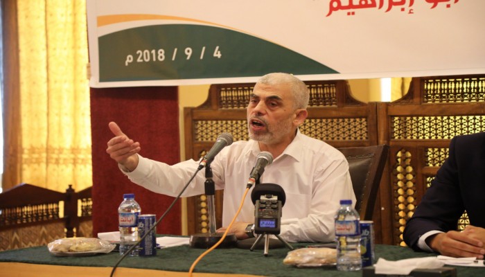 السنوار: مصمّمون على كسر الحصار ولا اتفاقات سياسية مع الاحتلال