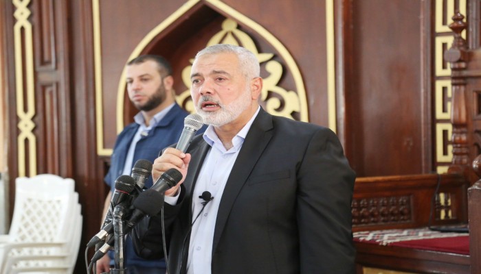 هنية: لا تطبيع أو اتفاق سياسي مع الاحتلال