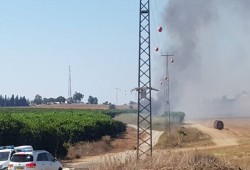 حرائق بـ"غلاف غزة"