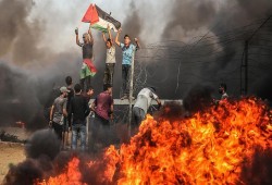 3 شهداء بينهم طفل وإصابة 376 فلسطينيا شرقي غزة