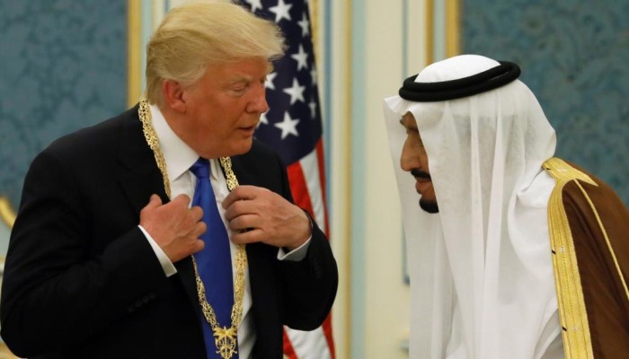 ترامب: ما كان للسعودية أن تكون لولا حمايتنا