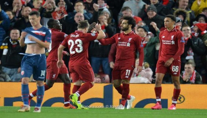 صلاح يفتتح سجله الأوروبي
