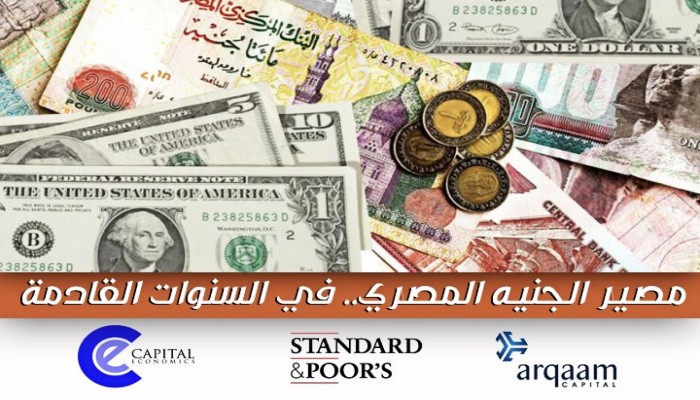 مؤسسات ائتمانية دولية تتوقع سقوط جديد للجنيه أمام الدولار (إنفوغراف)