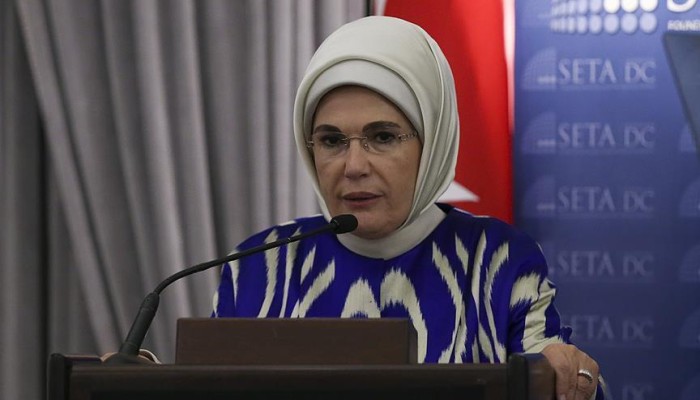 أمينة أردوغان: جميع أشكال العنف ضد المرأة جريمة بحق الإنسانية