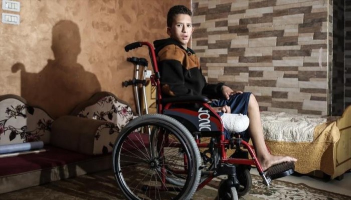 الطفل الغزي محمد: "لم افعل شيئا يؤذي الاحتلال.. رفعت العلم فقط"