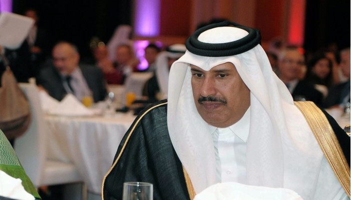 ابن جاسم يستثمر وفاة بوش لكي يبعث برسالة للقيادة السعودية