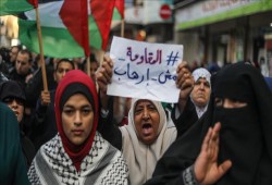 مسيرات في غزة رافضة لمشروع قرار أمريكي يدين "حماس"